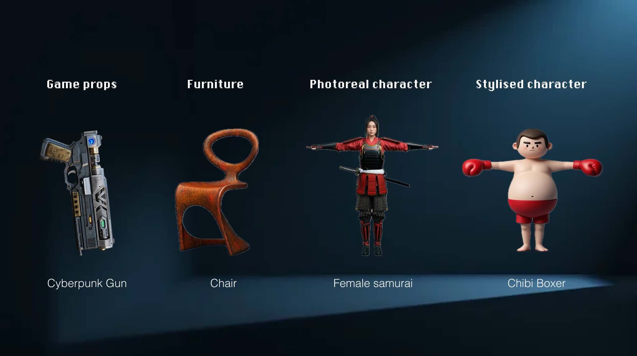 AI 3D model case study comparison